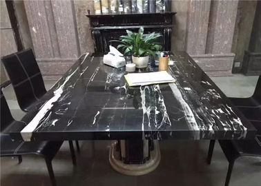 China De geprefabriceerde Marmeren Veelvoudige Vorm van het Tafelbladenonyx voor Keukeneettafel leverancier