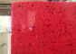 De rode Gemaakte Steen van het Melkwegkwarts Mens, Kunstmatige Kwartssteen 160 X 320 Cm-Grootte leverancier