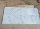 Aangepaste Witte Marmeren het Natuursteentegels Opgepoetste Oppervlakte van Carrara leverancier