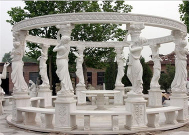 China Duurzame Decoratieve het Modelleren Steen voor Hand Gesneden Marmeren Gazebos leverancier